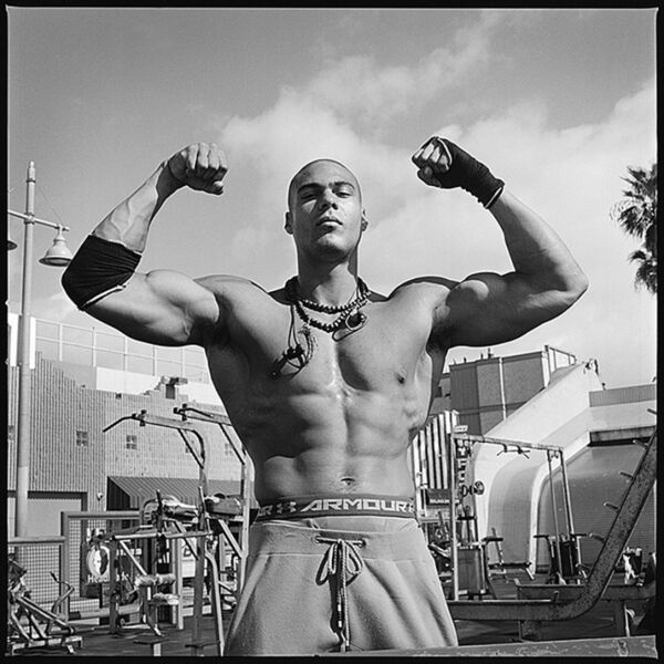 Ike Catcher, 6'9" Sport Model, Actor and Bodybuilder, Venice, Beach, CA 2018