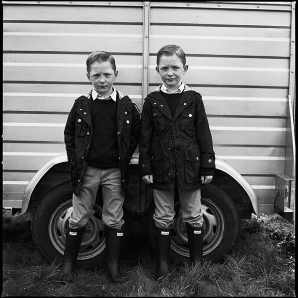 Johnny and Michael, Twins, Ballinasloe, Galway, Ireland 2015