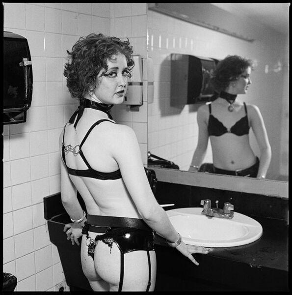 Marie in Ladies Room, Man Ray Nightclub, Cambridge, Massachusetts 1993