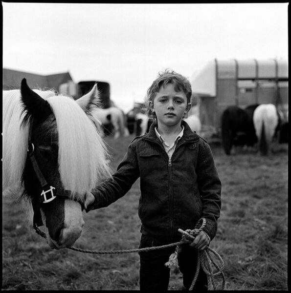 Mick and His Pony, Ballinasloe, Galway, Ireland 2014
