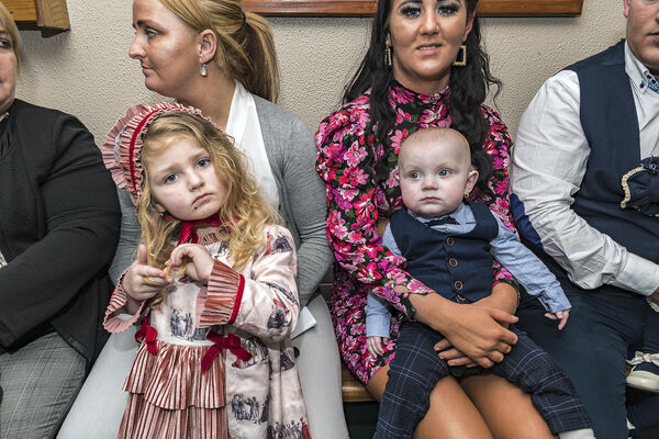 Mothers and Children at the church, Limerick, Ireland 2020