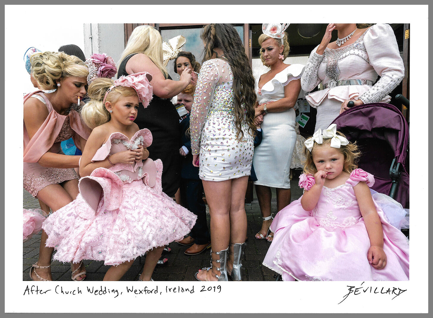 COLLECTOR'S EDITION - OPTION FOUR with an 8in x 11in signed print of 'After Church Wedding, Wexford, Ireland 2019' - 8 available (swipe to right or left for more options, other countries, signed and collector's edition)