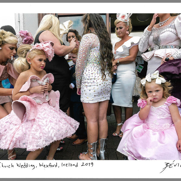 COLLECTOR'S EDITION - OPTION FOUR with an 8in x 11in signed print of 'After Church Wedding, Wexford, Ireland 2019' - 8 available (swipe to right or left for more options, other countries, signed and collector's edition)
