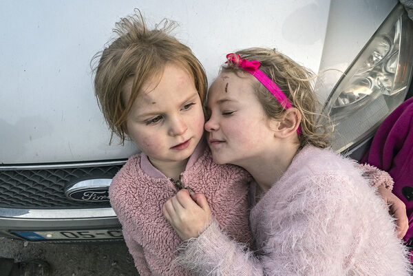 Amy and Teresa, Cousins, Tipperary, Ireland 2020