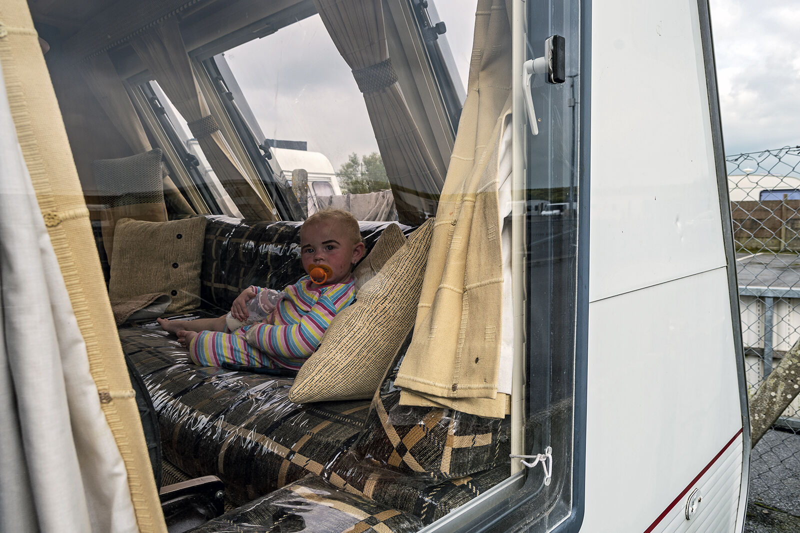 Baby in Caravan, Galway, Ireland 2020