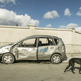 Black Dog, halting site, Limerick, Ireland 2018