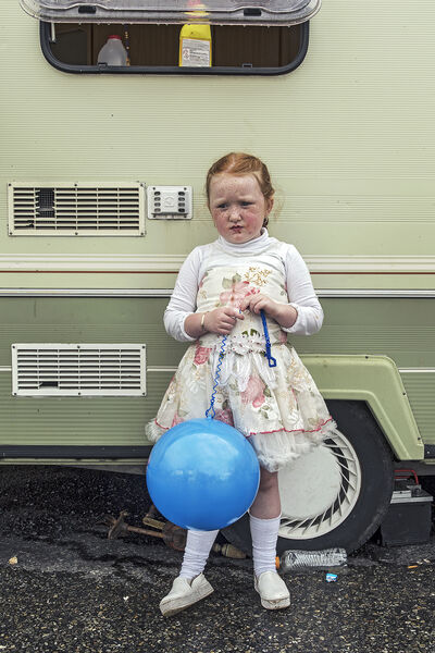 Girl with Blue Balloon, Carlow, Ireland 2019