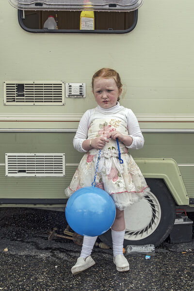 Blue Balloon, Borris Fair, Carlow, Ireland 2019