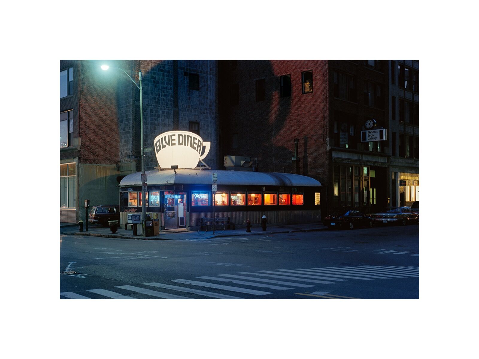 Blue Diner, Boston, Massachusetts 1991