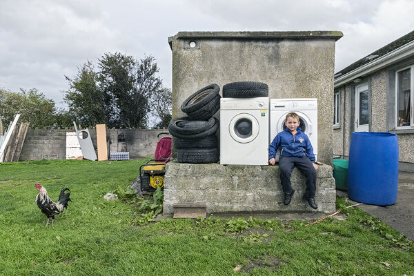 Johnny and Rooster, Tipperary, Ireland 2019