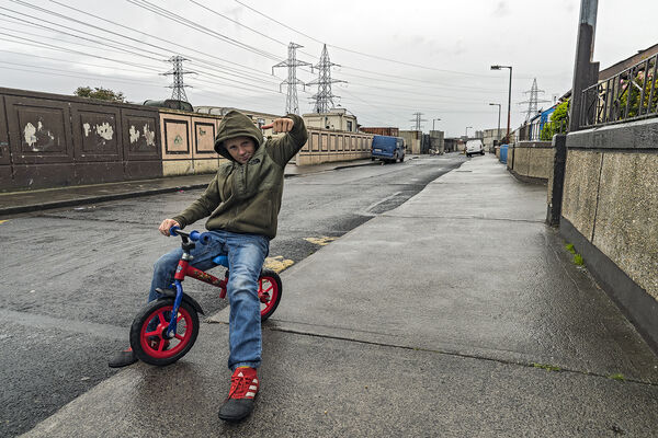 Boy on Small Bike, Dublin, Ireland 2019