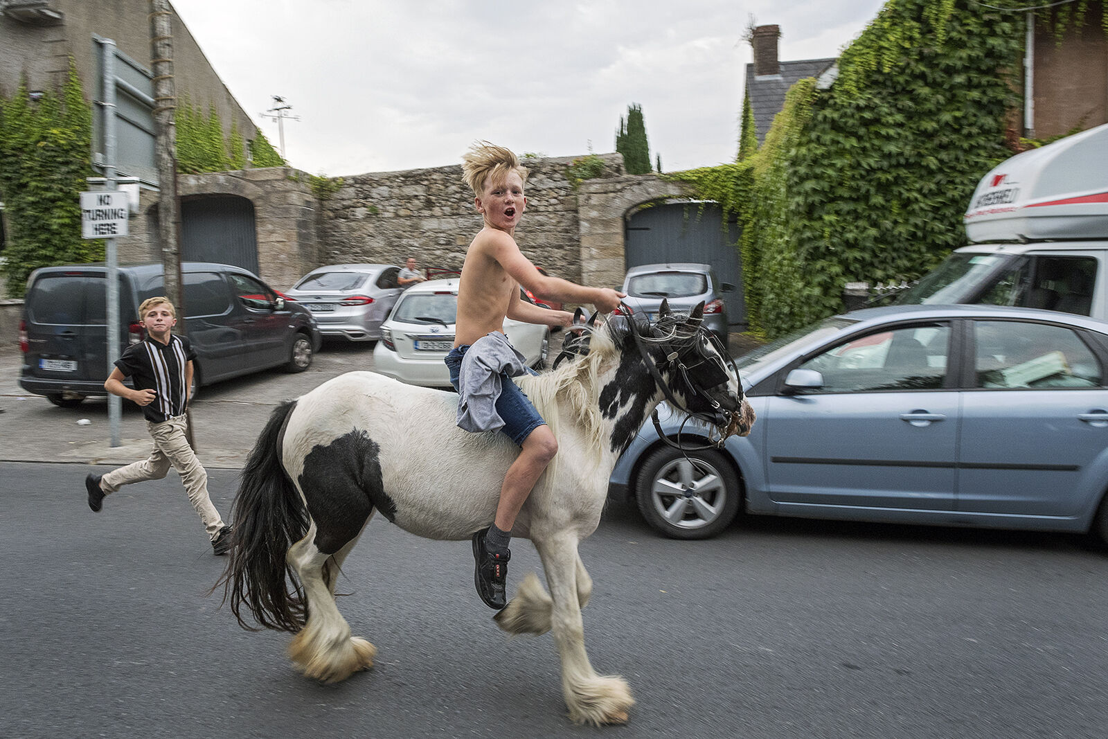Boy and Pony, Carlow, Ireland 2022