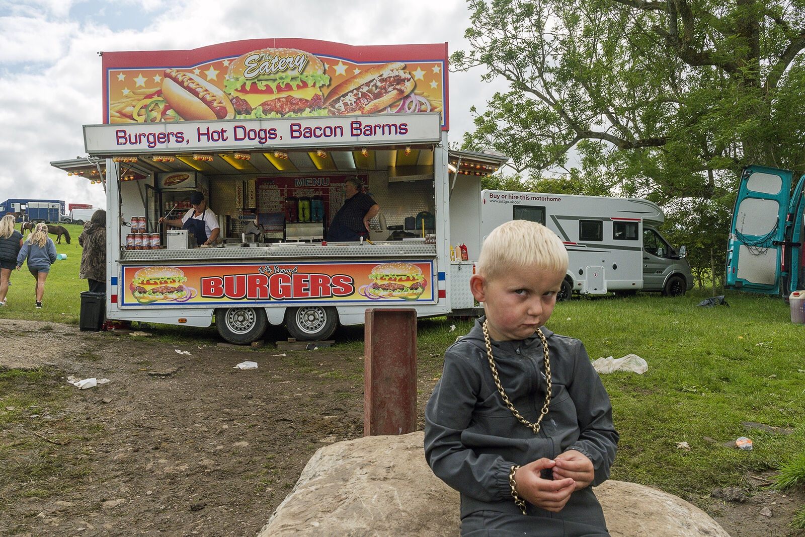 Boy with Gold Chain, Appleby, UK 2025