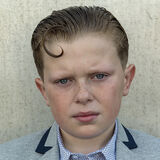 Boy with Teddy Boy Hairstyle, Galway, Ireland 2022