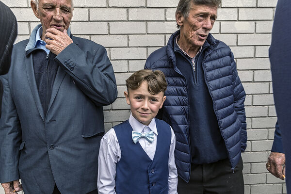 Boy with Turquoise Bow Tie, Wexford, Ireland 2019
