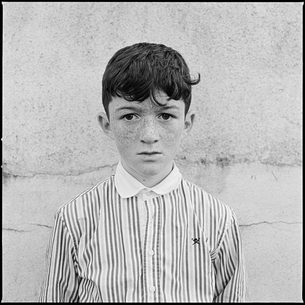 Boy with Striped Shirt, Ballinasloe, Galway, Ireland 2017