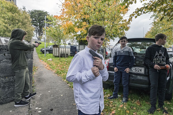 Boys with Pellet Guns, Galway, Ireland 2019