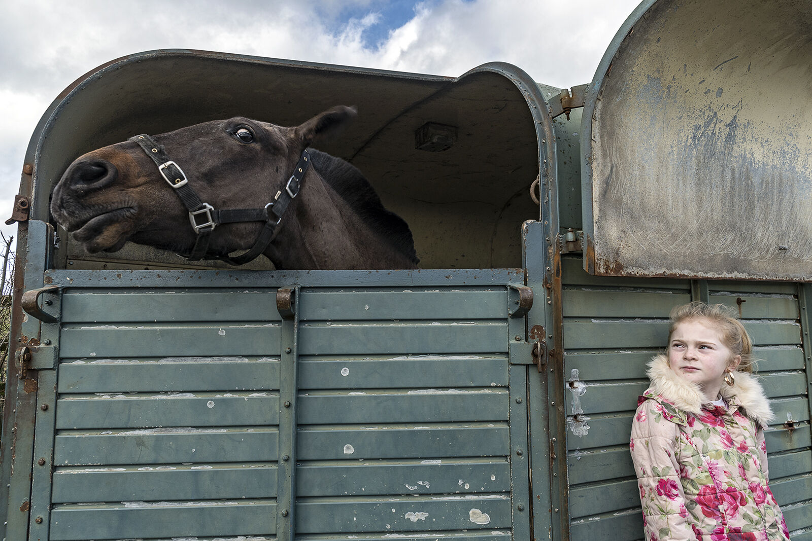 Chantelle and Horse, Tipperary, Ireland 2020