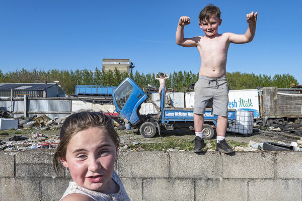 Cindyanna, Johnny and Fono, Limerick, Ireland 2021