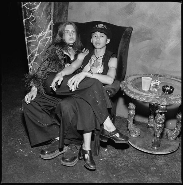 Melissa and Bar, Bill's Bar, Boston 1993