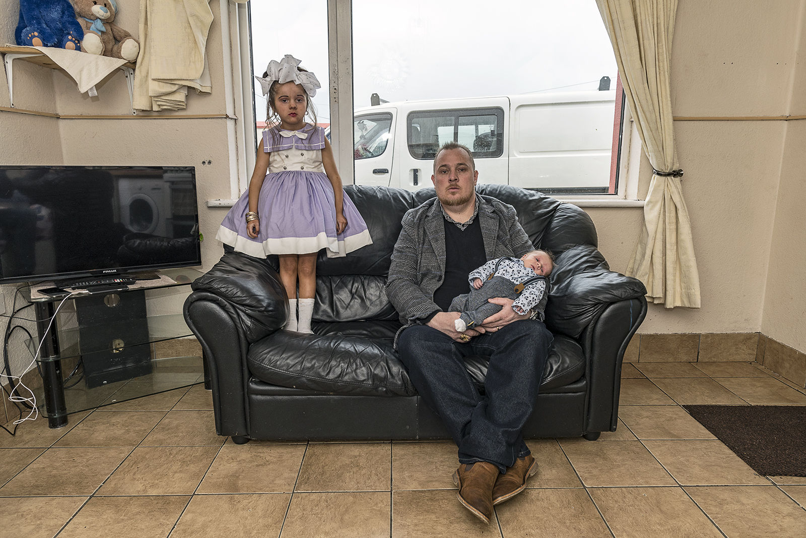 John with Leanne and Baby Martin, Galway, Ireland 2020