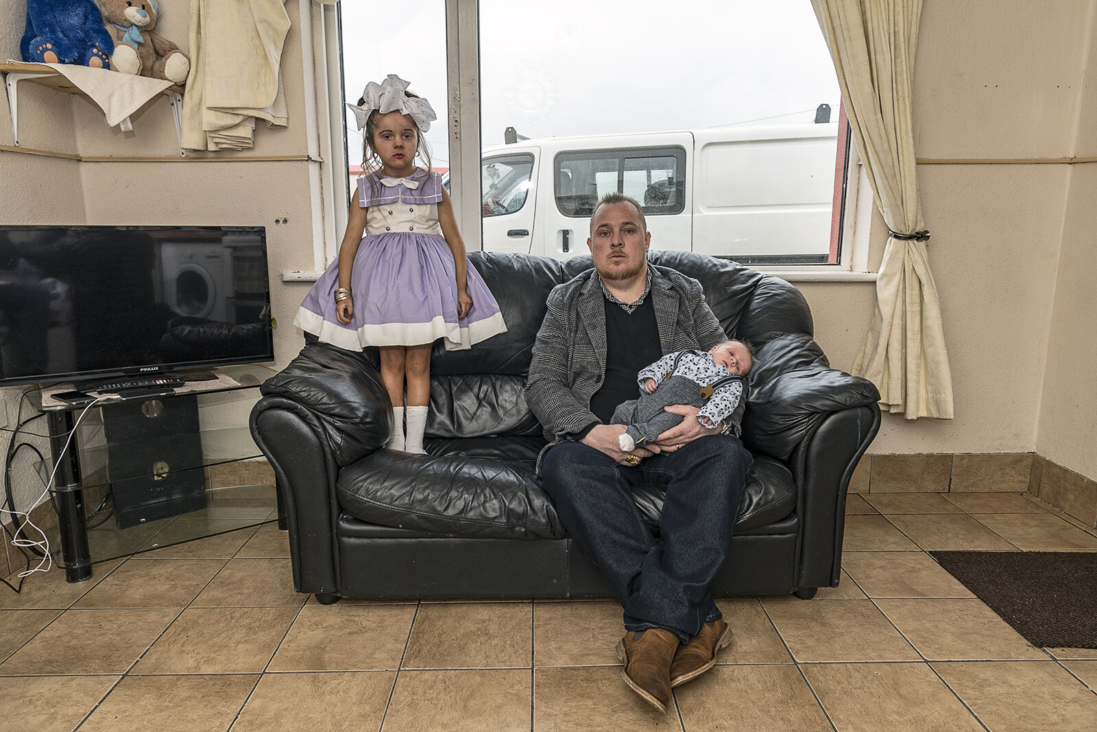 John with Leanne and Baby Martin, Galway, Ireland 2020