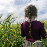 Diane in The Wheat Field, Tipperary, Ireland 2019