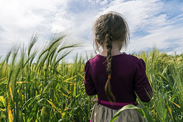 Diane in The Wheat Field, Tipperary, Ireland 2019