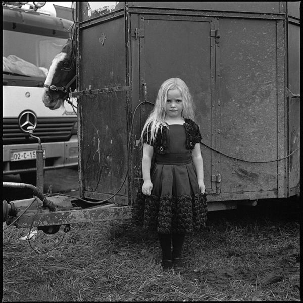 Elizabeth with Horse, Ballinasloe, Galway, Ireland 2011
