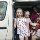 Delaney Girls Getting Ready for Puck Fair, Kerry, Ireland 2019