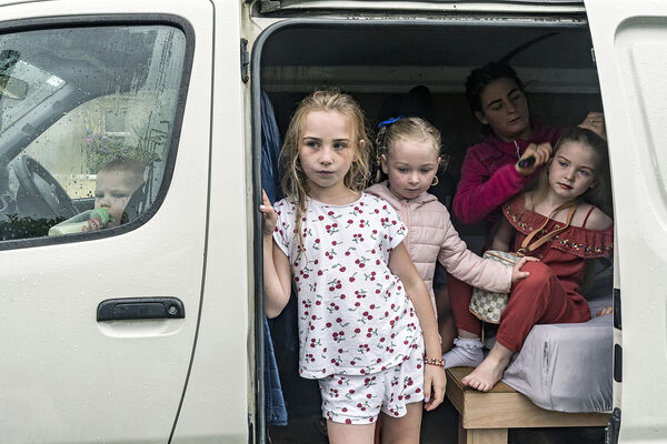 Delaney Girls Getting Ready for Puck Fair, Kerry, Ireland 2019