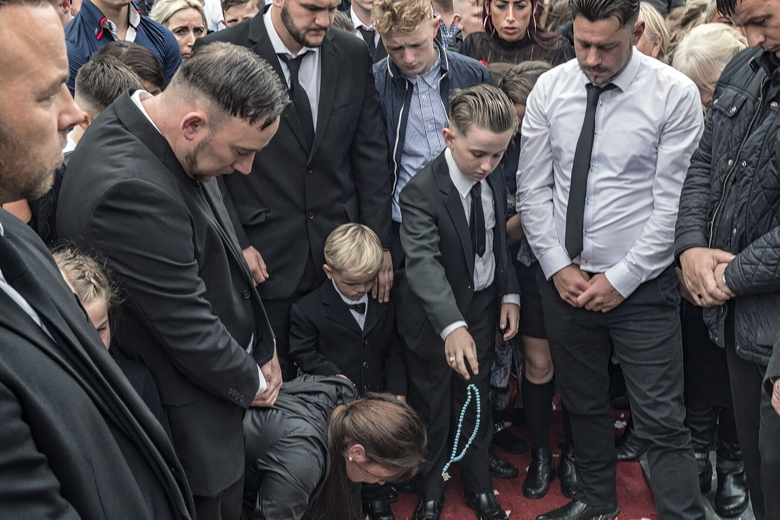Farewell Gift at a funeral, Limerick, Ireland 2019