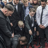 Farewell Gift at a funeral, Limerick, Ireland 2019