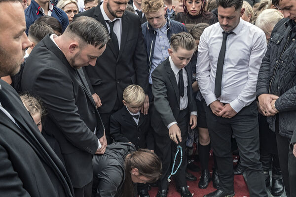 Farewell Gift at a funeral, Limerick, Ireland 2019