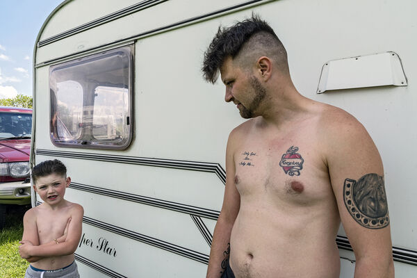 Father and Son, Appleby, UK 2019