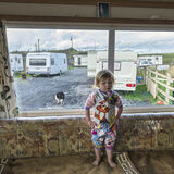 Girl in Caravan, Clare, Ireland 2018