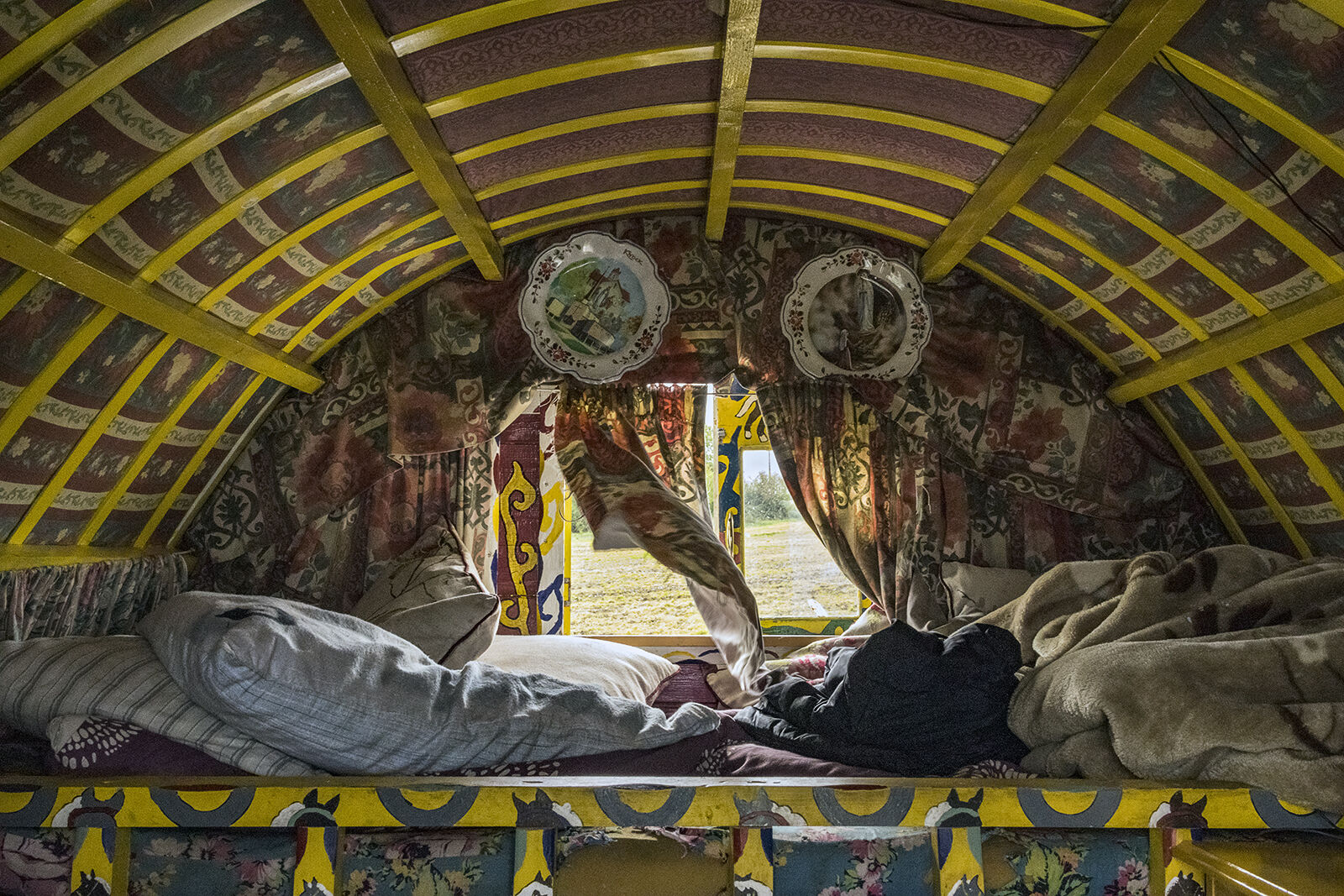 Traditional Caravan Interior, Tipperary, Ireland 2018