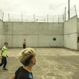 McCarthy Boys playing handball, Cork, Ireland 2018