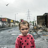 Girl With Polka Dot Shirt, Dublin, Ireland 2020