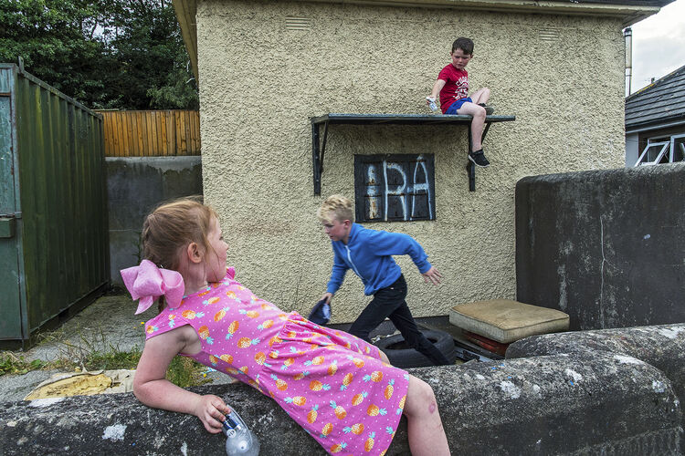Connors Children Playing, Wexford, Ireland 2019
