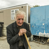 John, 85 years old, halting site, Limerick, Ireland 22018