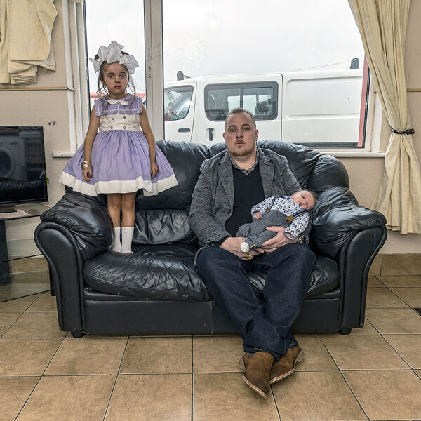 John with Leanne and Baby Martin, Galway, Ireland 2020