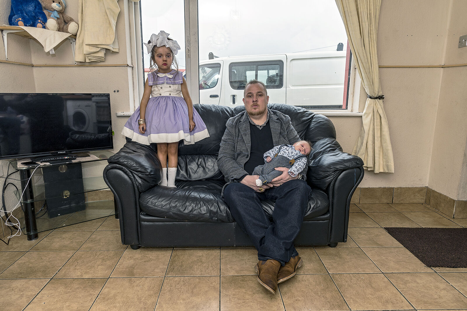 John with Leanne and Baby Martin, Galway, Ireland 2020