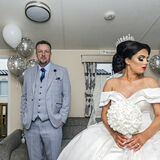 John with Her Daughter Naomi on Her Wedding, Galway, Ireland 2021