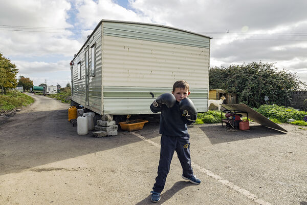 Johnny with Boxing Gloves, Tipperary, Ireland 2018