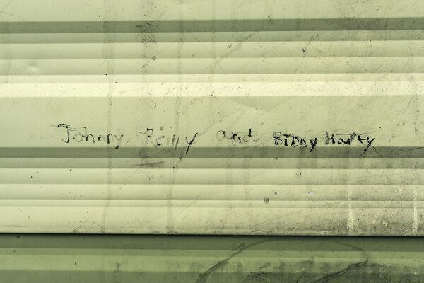 Names On Caravan, Tipperary, Ireland 2019