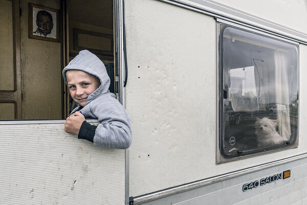 Kevin and Dog, Tipperary, Ireland 2019