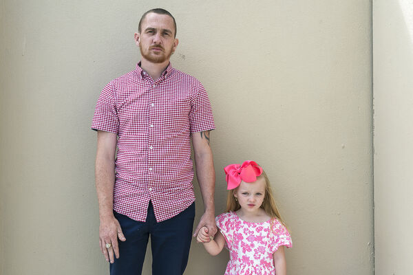 Kevin and His Daughter Sharon, Limerick, Ireland 2021