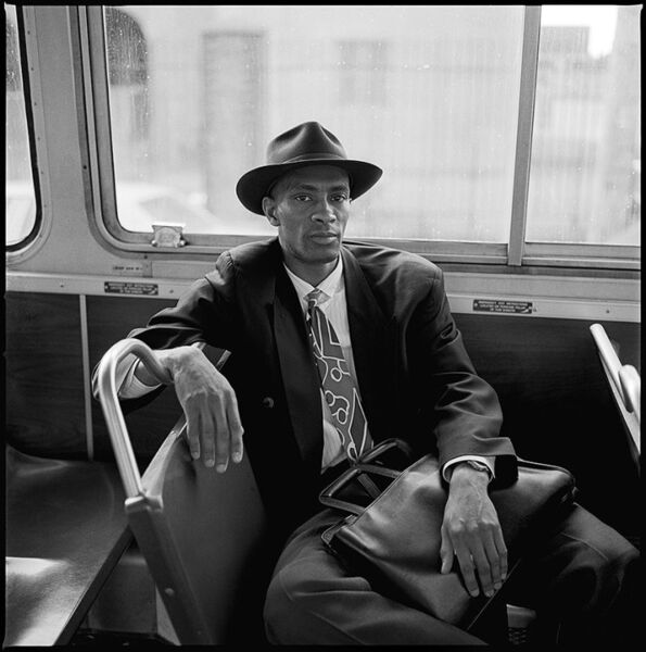 Man on Bus, Boston 1992