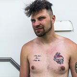 Man With Tattoo, Appleby, UK 2019